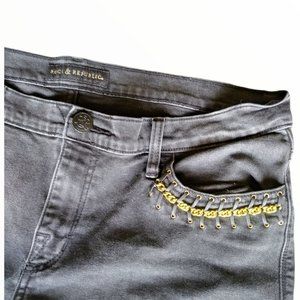 Rock & Republic 16M Black Skinny Jeans